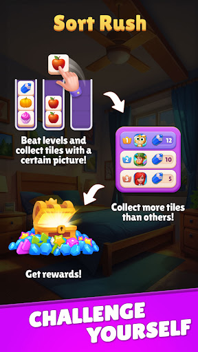 Sort Up! Tile & Color Sorting ekran görüntüsü