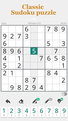 Sudoku Times - Number Puzzle ekran görüntüsü