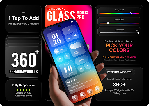 Glass Widgets Pro ekran görüntüsü