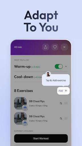 Zing AI: Home & Gym Workouts ekran görüntüsü