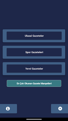 Gazete Manşetleri ekran görüntüsü