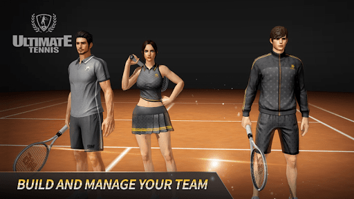 Ultimate Tennis: 3D online spo ekran görüntüsü