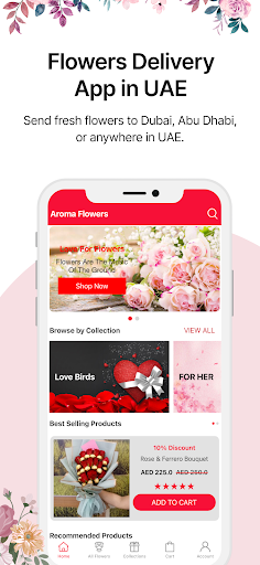 Aroma Flowers UAE ekran görüntüsü