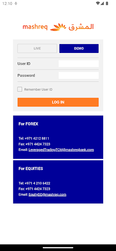 Mashreq Trader Pro ekran görüntüsü