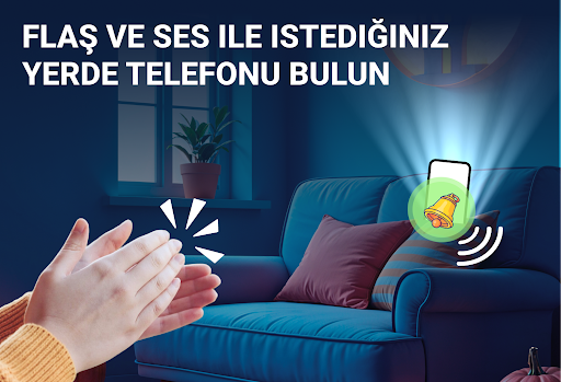 Telefonunu Bulmak İçin Alkışla ekran görüntüsü