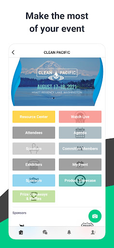 CLEAN Events ekran görüntüsü