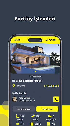 Emlak Ajanda ekran görüntüsü