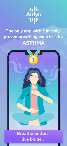 Airlyn, the asthma app ekran görüntüsü