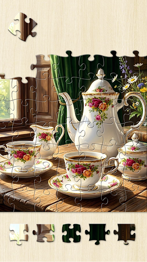 Slow Living Jigsaw Puzzle game ekran görüntüsü