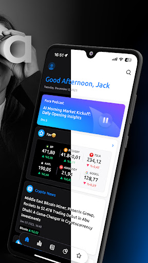 Fora: Crypto & Stock News ekran görüntüsü