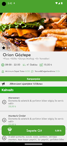 Foodon ekran görüntüsü