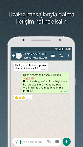 WhatsApp Business ekran görüntüsü