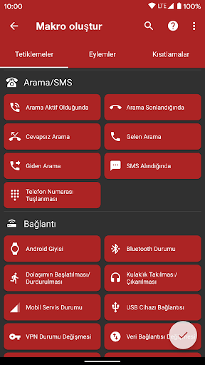 MacroDroid - Otomasyon ekran görüntüsü