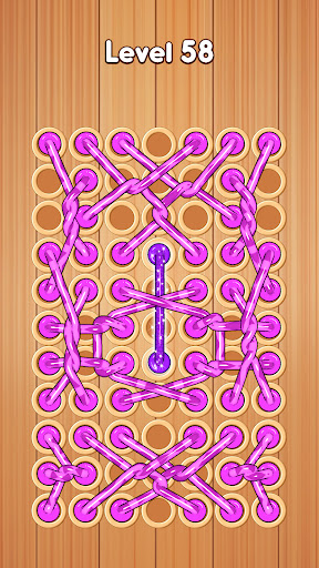 Woody Untangle Rope 3D Puzzle ekran görüntüsü