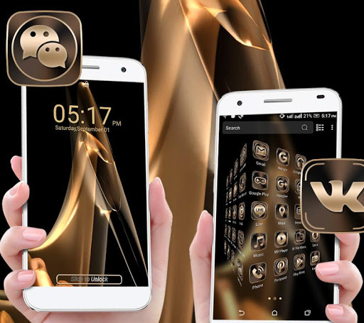 Caramel Launcher Theme ekran görüntüsü