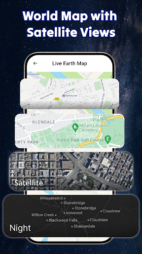 Live Earth Map: GPS Location ekran görüntüsü