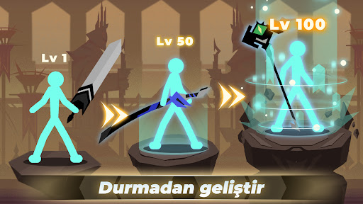 Epic Stickman: Idle RPG War ekran görüntüsü