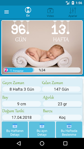 Hamilelik Takibi ekran görüntüsü