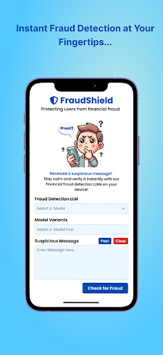 FraudShield - Lightweight LLMs ekran görüntüsü