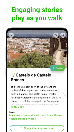Castelo Branco SmartGuide ekran görüntüsü