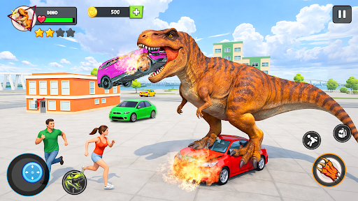 Open World Dino Game ekran görüntüsü