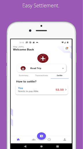 SplitEZ - Split Group expense ekran görüntüsü