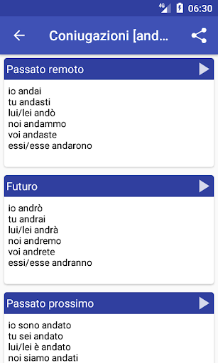 Dizionario Italiano - Offline ekran görüntüsü