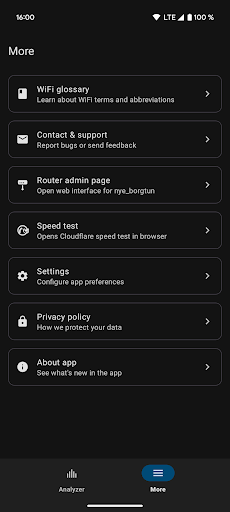 Nuyo WiFi Analyzer ekran görüntüsü