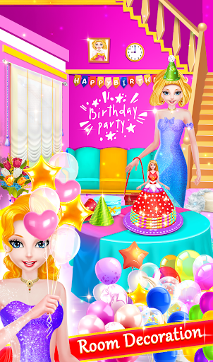 Princess Birthday Cake Party S ekran görüntüsü