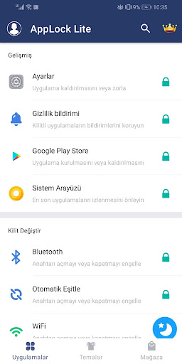 AppLock Lite ekran görüntüsü