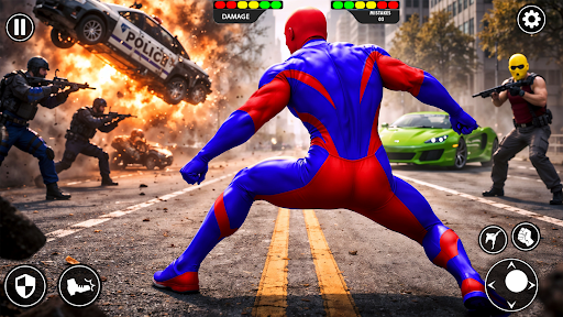Spider Hero Man: Rescue Game ekran görüntüsü