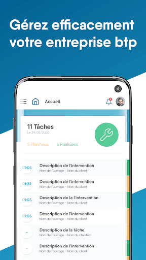 Axiobat - Gestion et planifica ekran görüntüsü