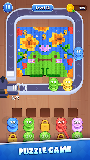 Yarn Flow: Color Puzzle ekran görüntüsü