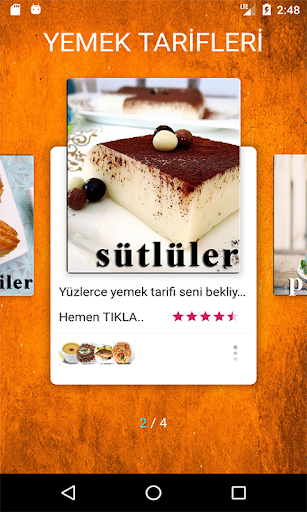Tatlı Tarifleri Şerbetli Sütlü ekran görüntüsü