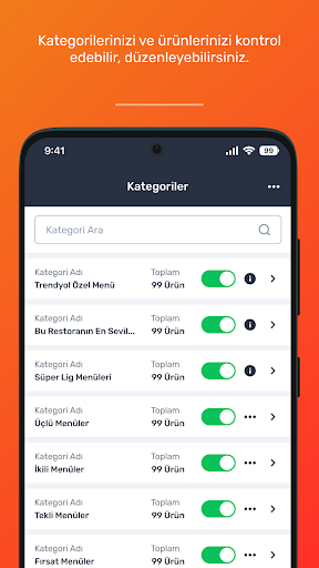 Trendyol Go Restoran Paneli ekran görüntüsü
