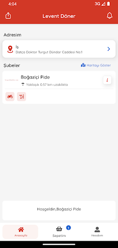 Boğaziçi Pide ekran görüntüsü