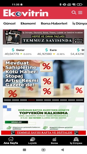 Ekovitrin Haber ekran görüntüsü