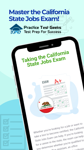 California State Jobs Test ekran görüntüsü