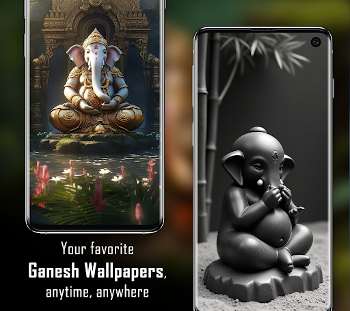Lord Ganesh HD Wallpaper 4K ekran görüntüsü