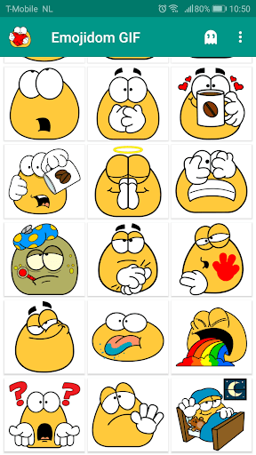 Emojidom animasyonlu / GIF ifa ekran görüntüsü