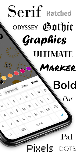 Font Keyboard: Fonts & Emoji ekran görüntüsü