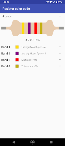 Resistor tools ekran görüntüsü