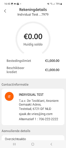 ING Commercial Card ekran görüntüsü