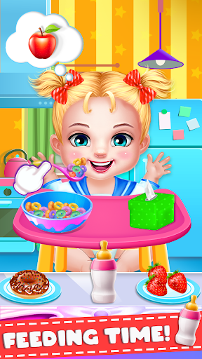 Doll Girl Daycare - Baby Games ekran görüntüsü