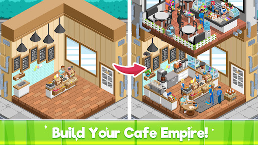 Idle Cafe Tycoon: Coffee Shop ekran görüntüsü
