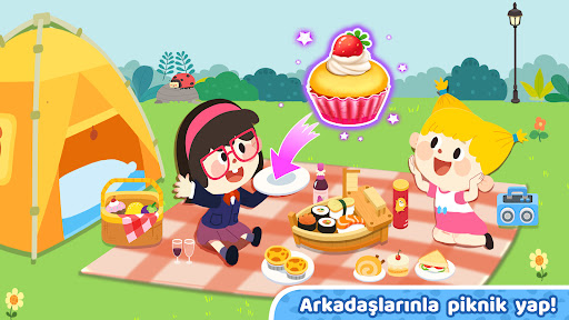 Baby Panda's Town: Sokak ekran görüntüsü