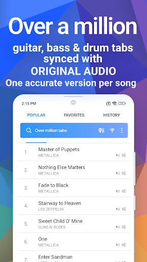 Songsterr Guitar Tabs & Chords ekran görüntüsü