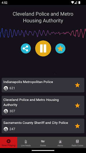 Police Radio Scanner ekran görüntüsü
