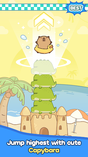 Capybara Jump: Cake Tower ekran görüntüsü
