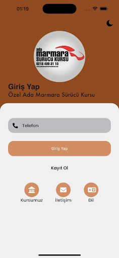 Özel Ada Marmara Sürücü Kursu ekran görüntüsü